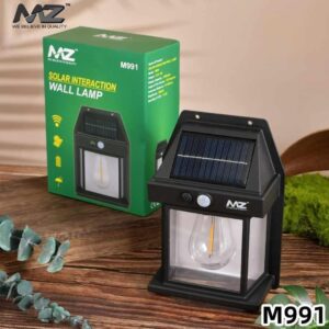 MZ M991 (PORTABLE SOLAR WALL LAMP) Solar Light Set (Wall Mounted Pack of 1)