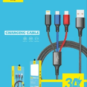 Tiger TG CB711 3A 3In 1 Charging Cable
