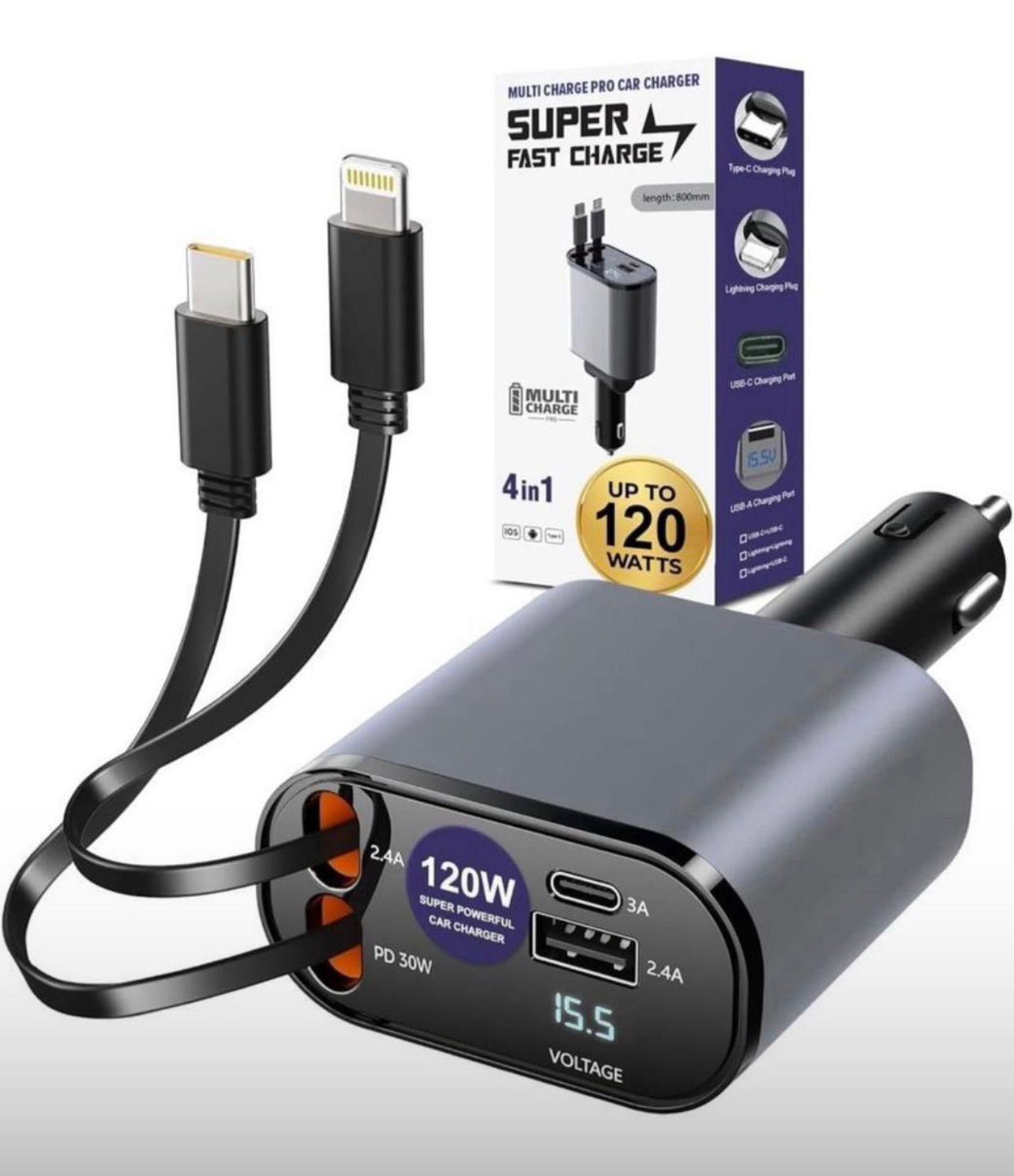 LION CAR CHARGER